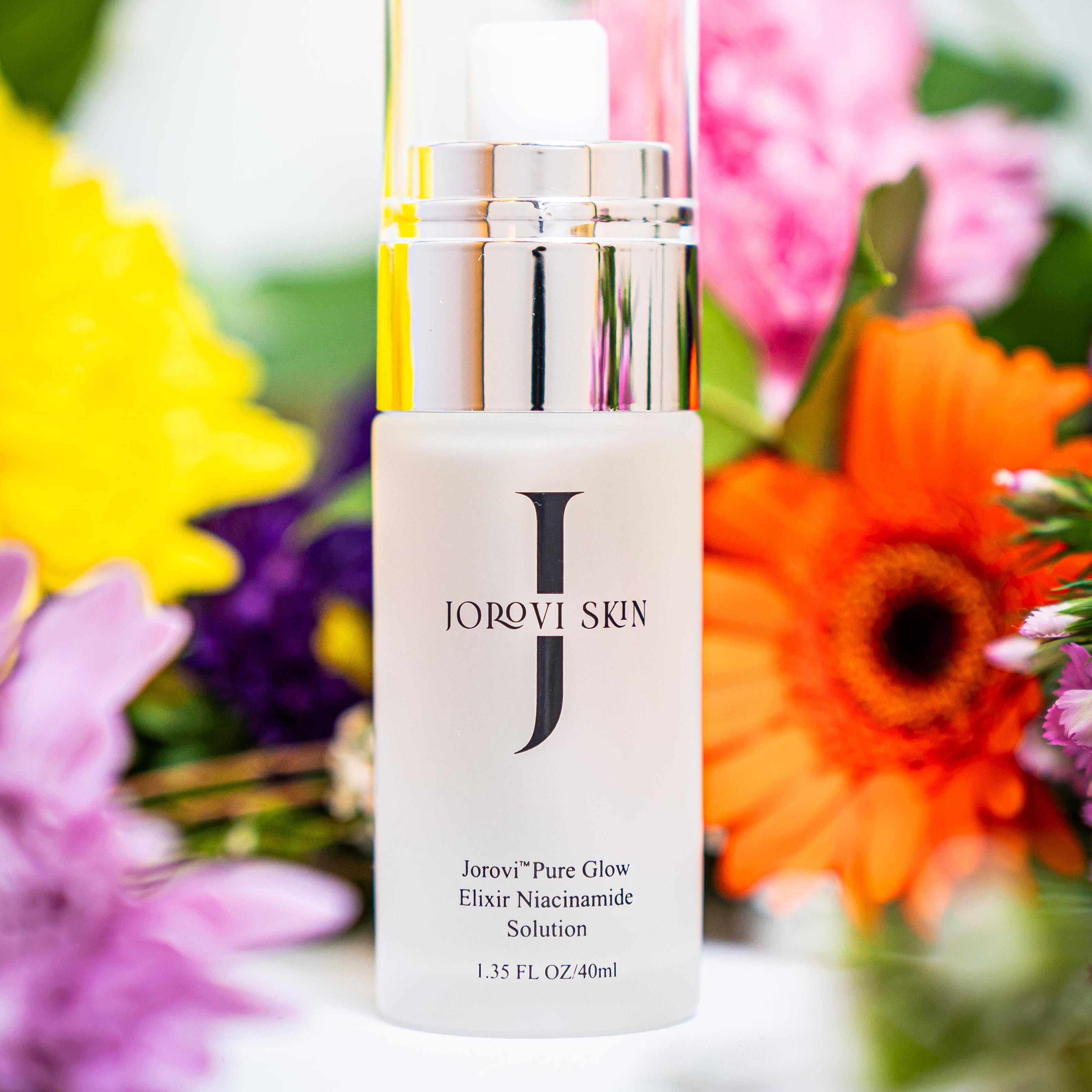 Jorovi Niacinamide Vitamin C nad Hyaluronic Acid Rich Serum for Beginners in Skincare for daily use lightweight