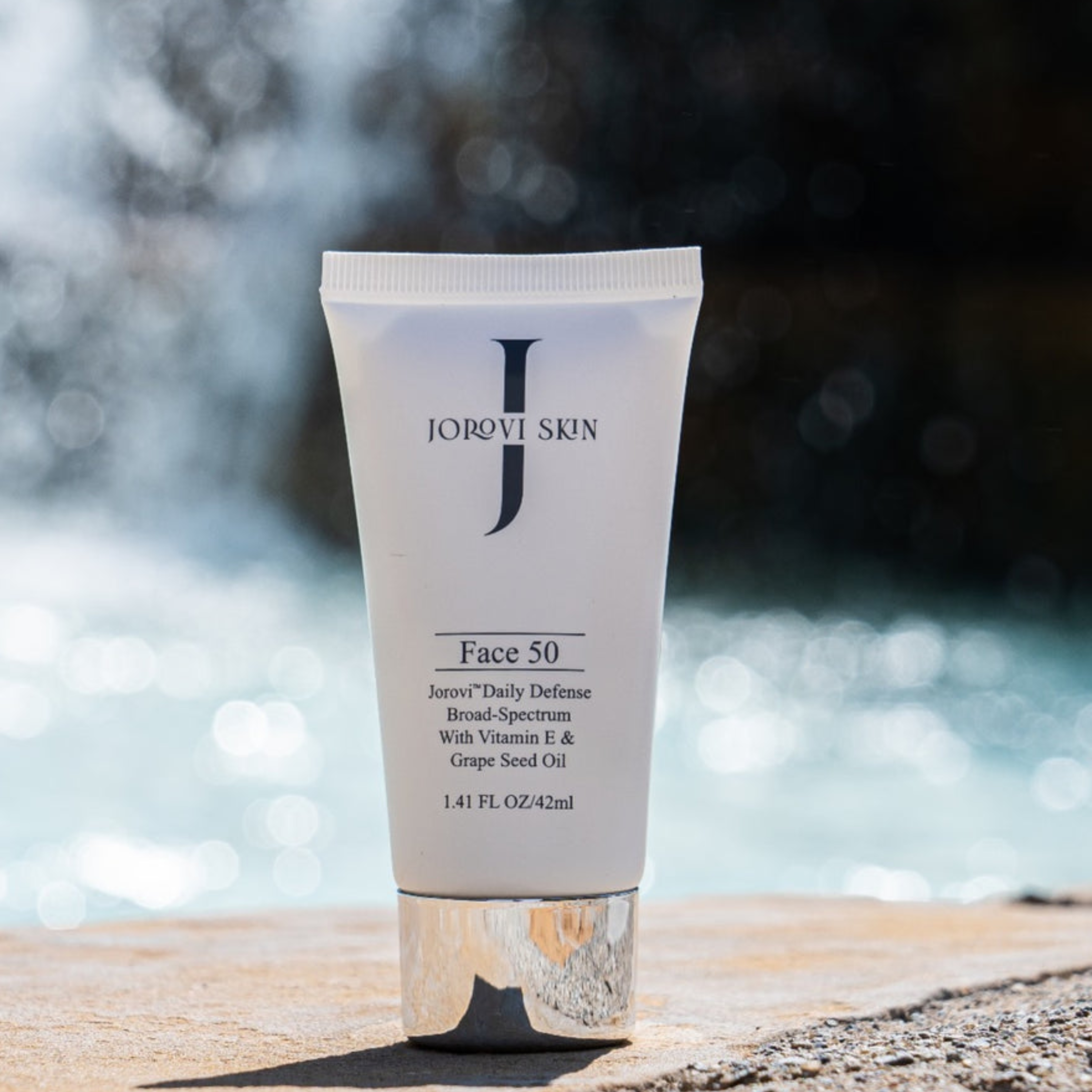 Broad spectrum Sunscreen, Jorovi Sunscreen, SPF 50.