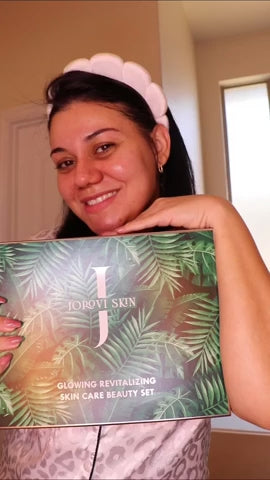 Jorovi Skin Beauty Set Tutorial step by step sensitive skin safe dermatologist tested skincare